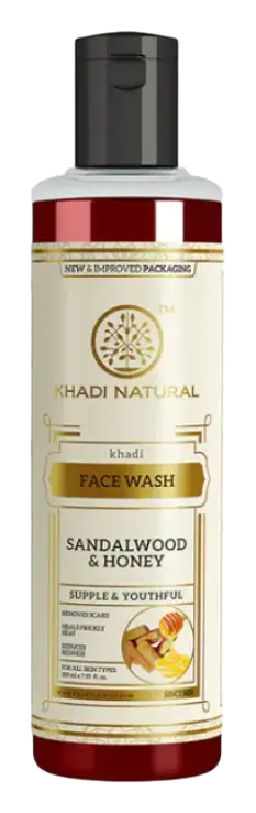 Khadi Natural Sandalwood & Honey Face Wash