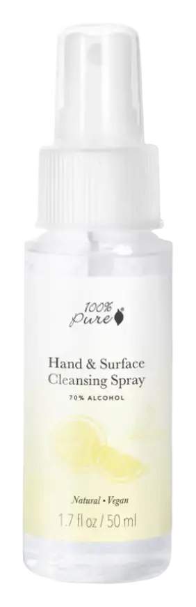 100% Pure Hand & Surface Cleansing Spray
