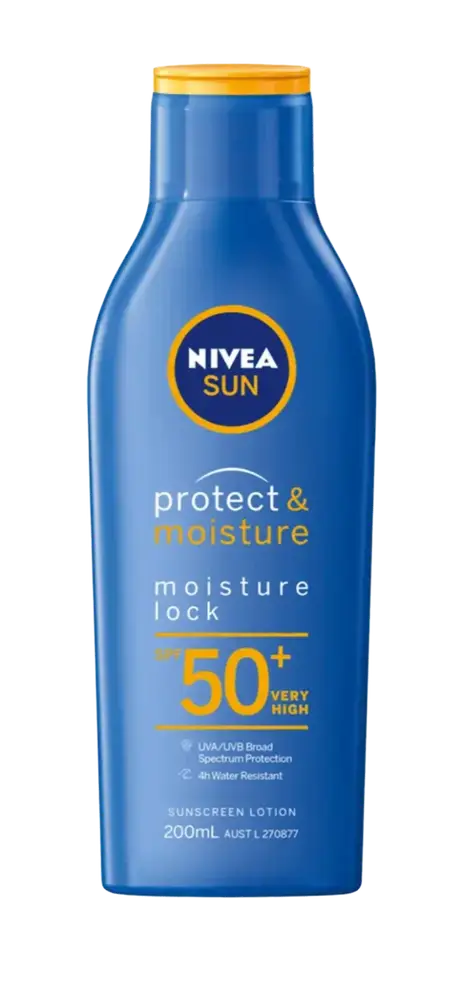 Nivea Sun Protect & Moisture Lock SPF50+ Australia