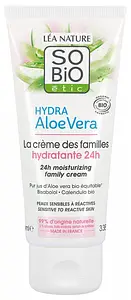 So’ Bio Etic Hydra Aloe Vera 24H Moisturizing Family Cream