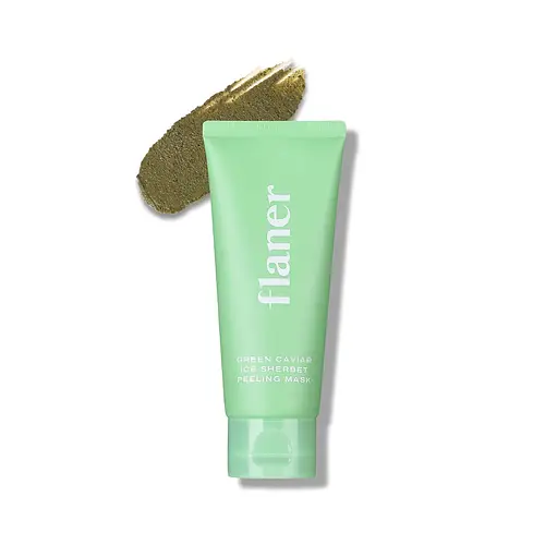 Flaner Green Caviar Ice Sherbet Peeling Mask