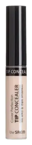 The Saem Cover Perfection Tip Concealer 01 Clear Beige