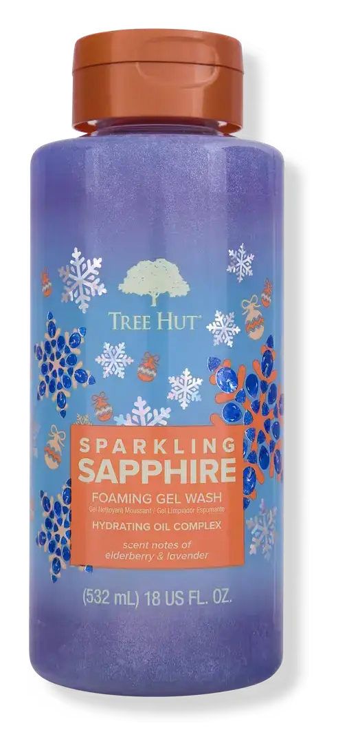 Tree Hut Foaming Gel Wash Sparkling Sapphire