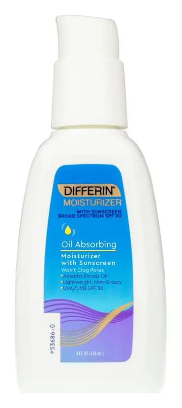 Differin Oil Absorbing Moisturizer with Sunscreen SPF 30