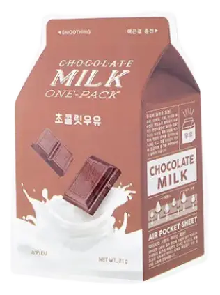 A'Pieu Milk Sheet Mask Chocolate