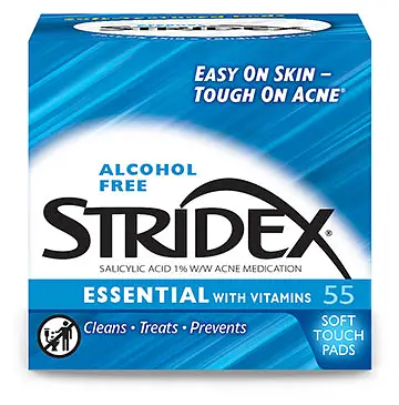 Stridex essentital with vitamins