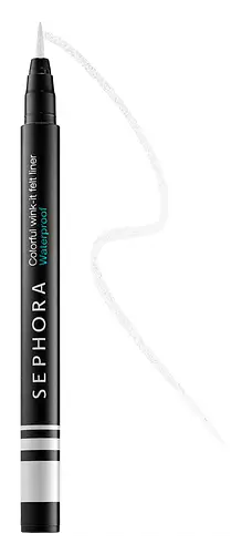 Sephora Collection Colorful Wink-It Felt Tip Liquid Waterproof Eyeliner Bone White