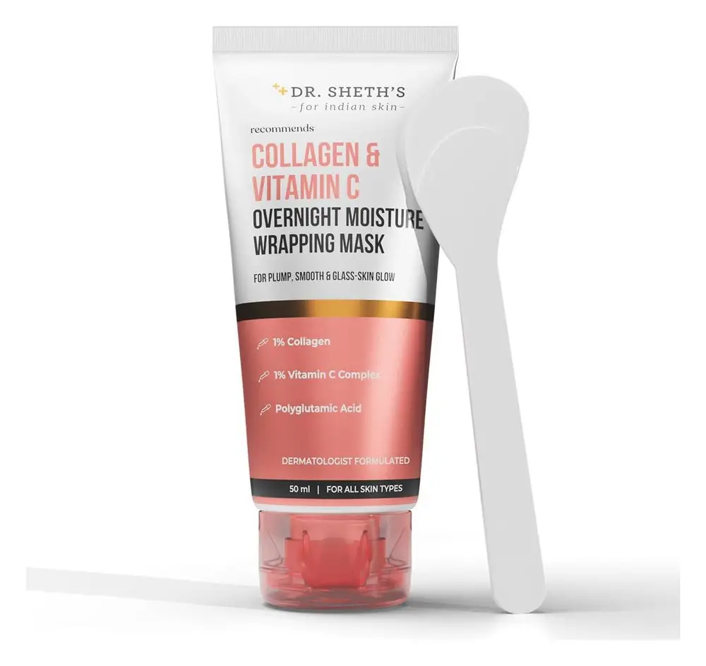 Dr. Sheth's Collagen & Vitamin C Overnight Moisture Wrapping Mask