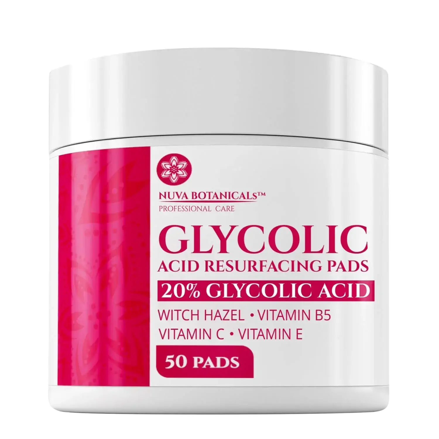 Nuva Brands 20% Glycolic Acid Resurfacing Pads