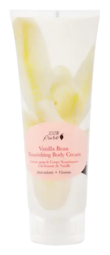 100% Pure Nourishing Body Cream Vanilla Bean