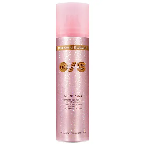 One/Size by Patrick Starrr On 'Til Dawn Glitter Waterproof Setting Spray Brown Sugar