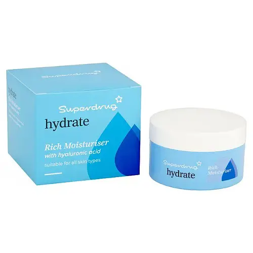 Superdrug Skin Hydrate Rich Hyaluronic Acid Moisturiser