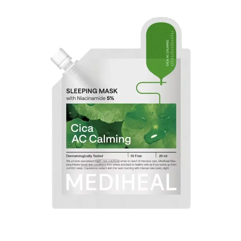 Mediheal Sleeping Mask with Niacinamide 5% Cica AC Calming