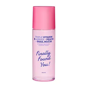 Finally Found You! Triple Vitamin B-Arrier + Peach + Snail Mucin Intensive Soothing Essence Toner