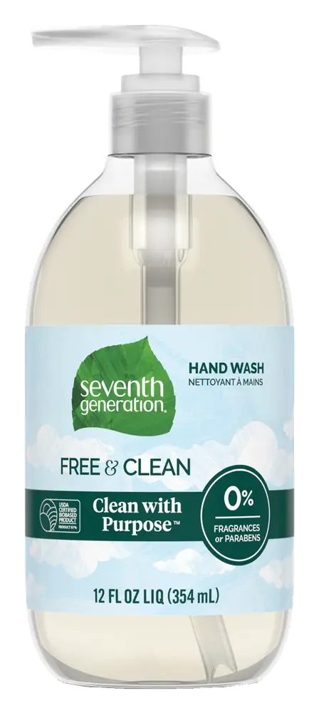 Seventh Generation Hand Soap, Free & Clear Unscented
