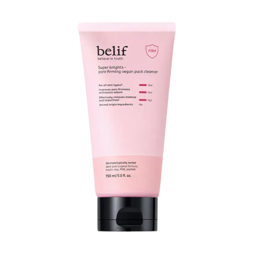 Belif Super Knights Pore Firming Vegan Pack Cleanser
