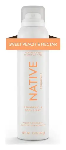 Native Deodorant & Body Spray Sweet Peach & Nectar