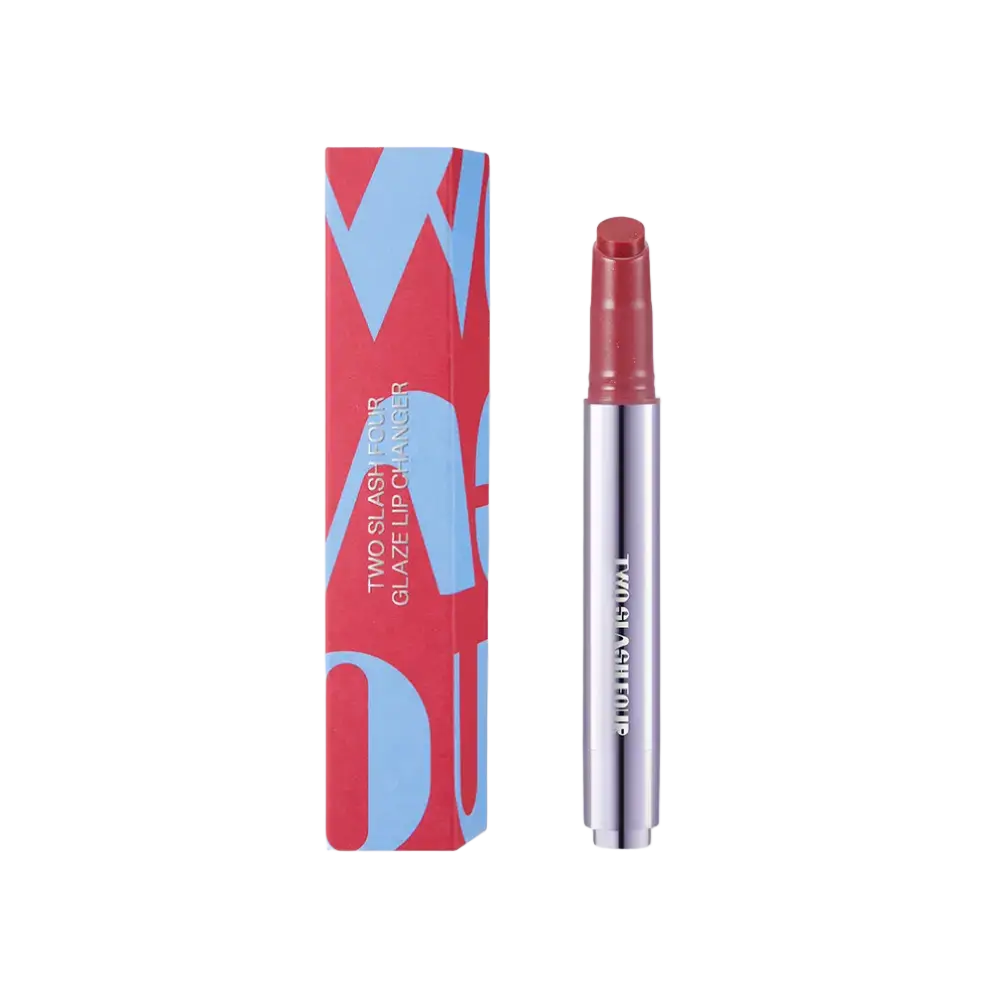 Two Slash Four Glaze Lip Changer Nu Red
