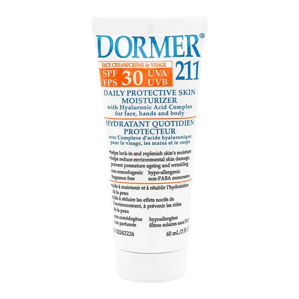 Dormer 211 Daily Protective Skin Moisturizer SPF 30