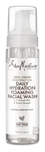 Shea Moisture 100% Virgin Coconut Oil Daily Hydration Foaming Facial Wash