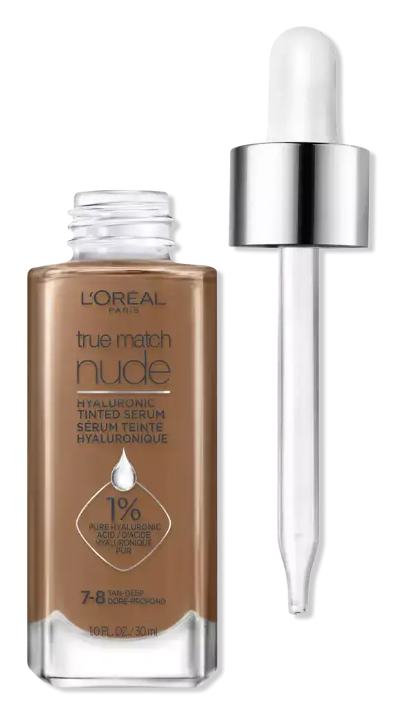 L'Oreal True Match Nude Hyaluronic Tinted Serum 7-8 Tan-Deep