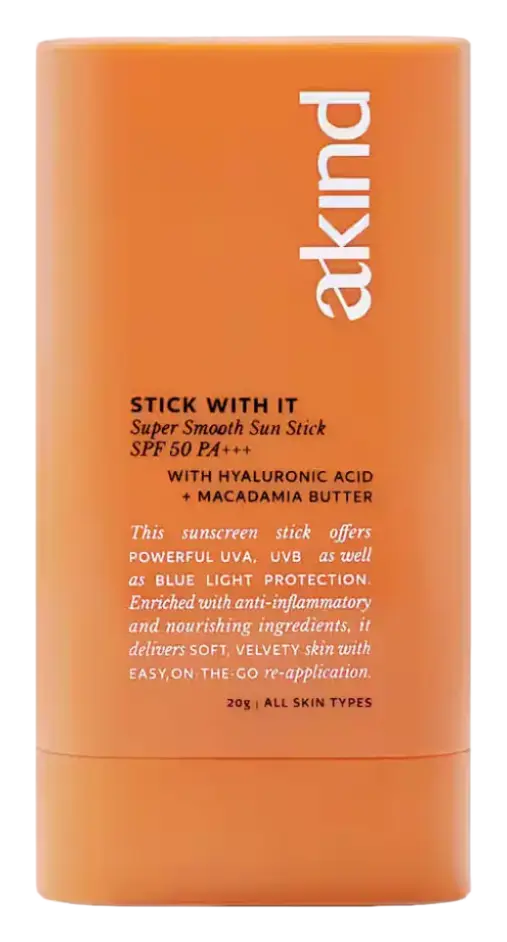 Akind Stick With It Super Smooth Sun Stick SPF 50 PA+++