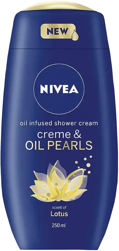 Nivea Creme & Oil Pearls Oil Infused Shower Cream Lotus