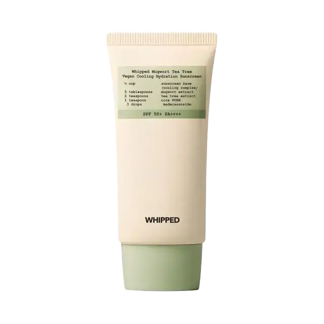 Whipped Mugwort Tea Tree Vegan Cooling Hydration Sunscreen