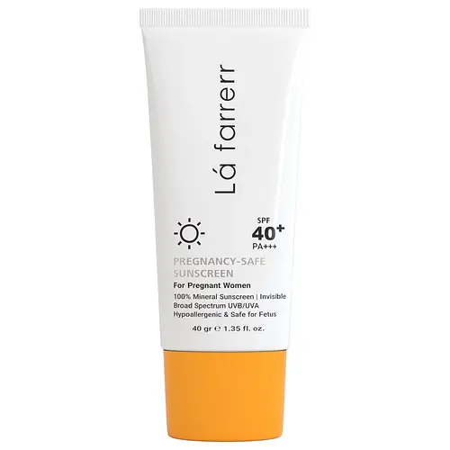 Lá Farrerr Mineral Pregnancy-Safe Sunscreen SPF 40+ Invisible