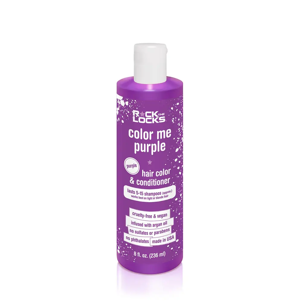 Rock The Locks Hair Color & Conditioner Color Me Purple