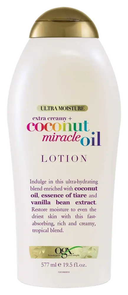 OGX Beauty Extra Creamy + Coconut Miracle Oil Ultra Moisture Lotion
