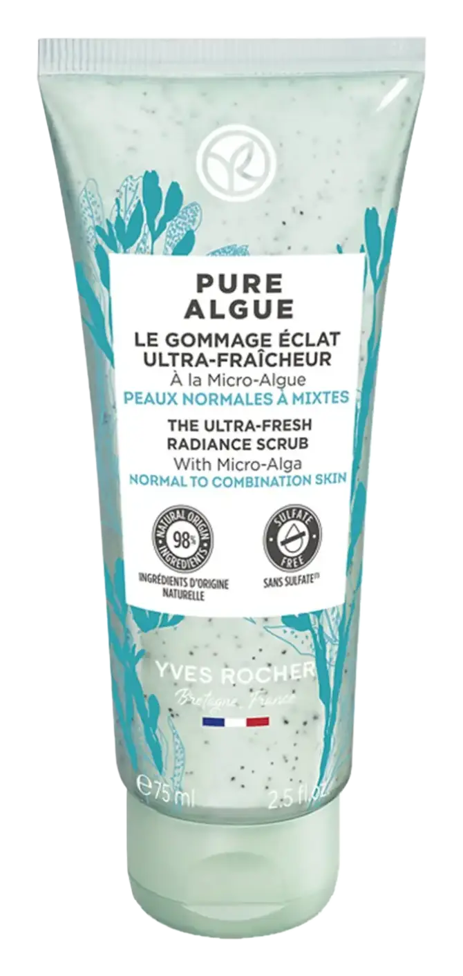 Yves Rocher Ultra-fresh Radiance Scrub - Pure Algue