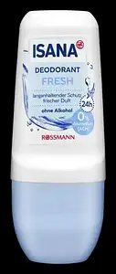 ISANA Deodorant Roll-On Fresh