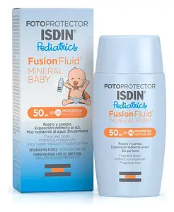 ISDIN Fotoprotector Pediatrics Fusion Fluid Mineral Baby SPF 50