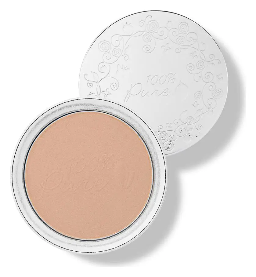 100% Pure Fruit Pigmented Powder Foundation Peach Bisque