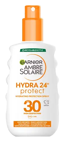 Garnier Ambre Solaire Ultra-Hydrating Protection Spray SPF30 UK