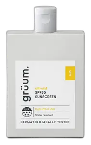 grüum SPF 50 5 UVA Face Sunscreen