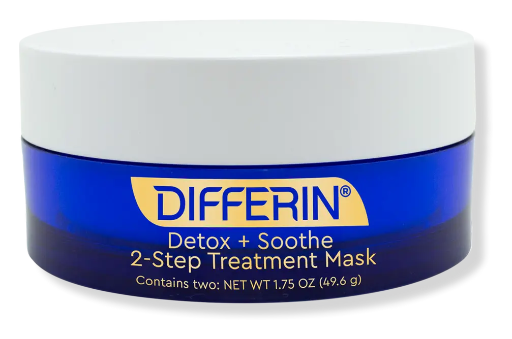 Differin Detox + Soothe 2-Step Treatment Mask