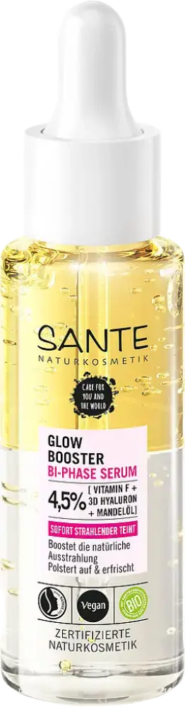 SANTE Naturkosmetik Glow Booster Bi-Phase Serum