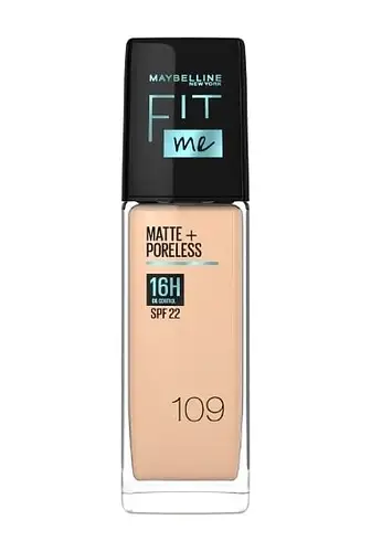 Maybelline Fit Me Matte & Poreless Foundation 109 Light Ivory (Malaysia)