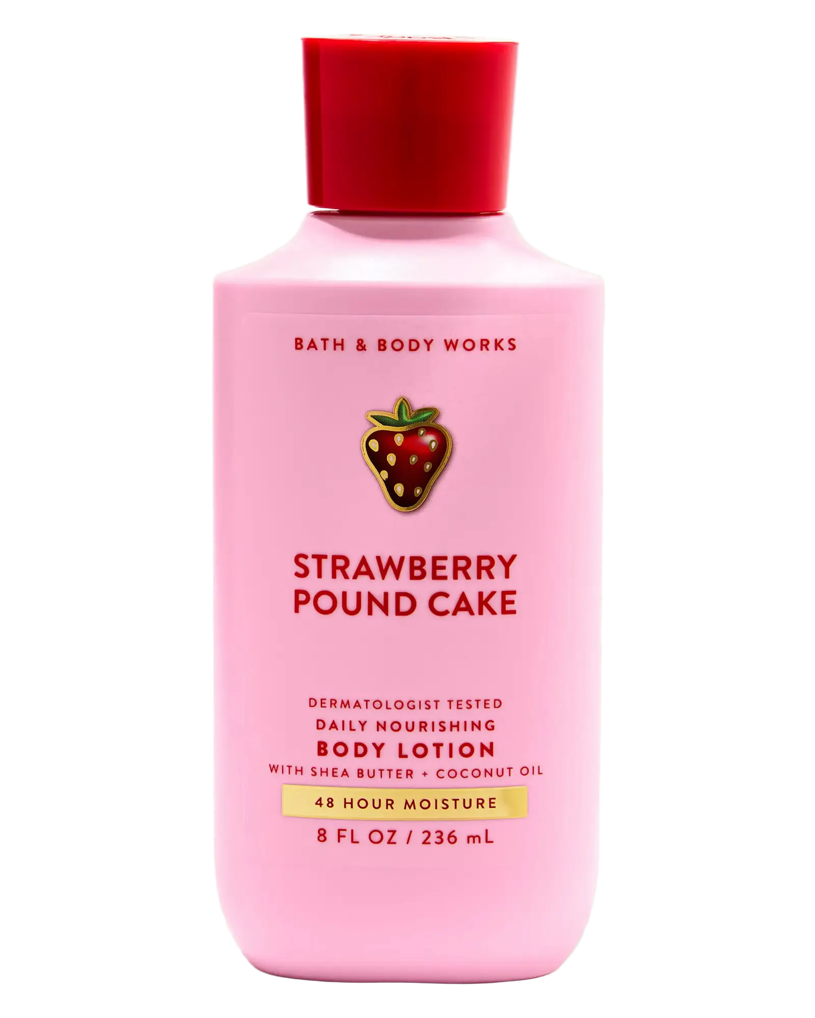Bath & Body Works Body Lotion Strawberry Pound Cake