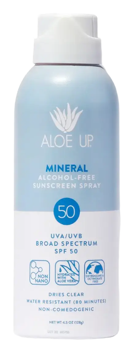 Aloe Up Mineral SPF 50 Continuous Spray Sunscreen