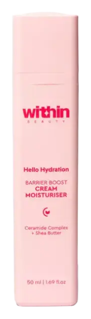 Within Beauty Hello Hydration Barrier Boost Cream Moisturiser