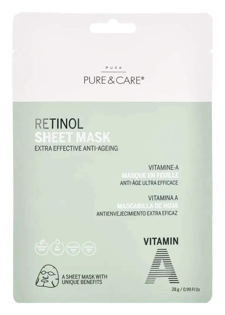 Puca – Pure & Care Retinol Sheet Mask