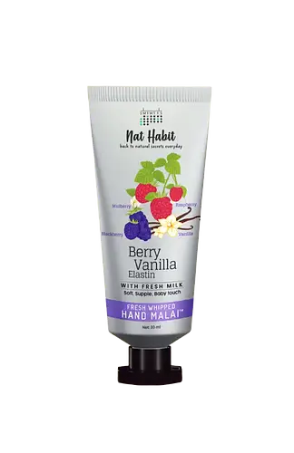 Nat Habit Fresh Whipped Hand Malai Berry Vanilla