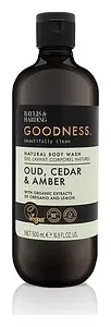 Baylis & Harding Goodness Natural Body Wash Oud, Cedar and Amber
