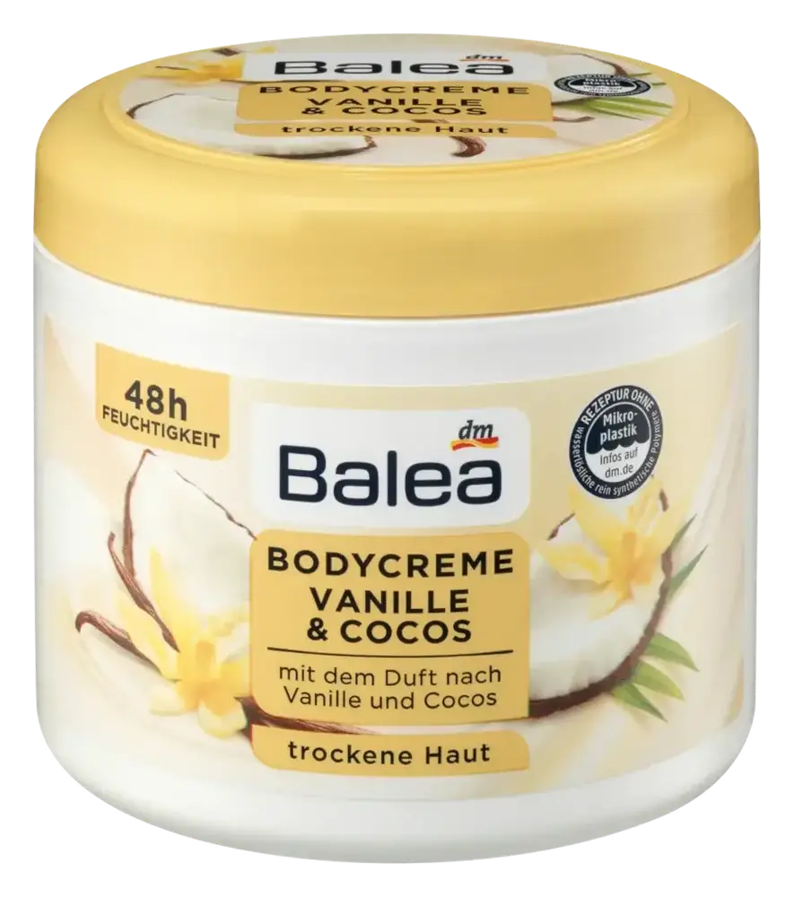 Balea Body Cream Vanilla & Coconut