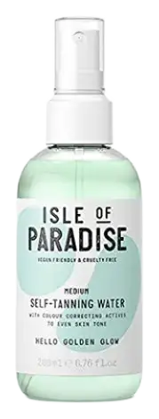 Isle of Paradise Self-Tanning Water for Medium - Golden Glow