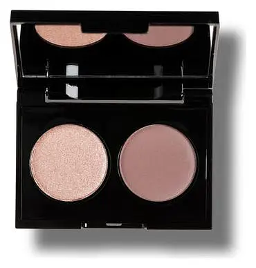 KORRES Volcanic Minerals Velvet Dual Eyeshadow Pink Rose 18