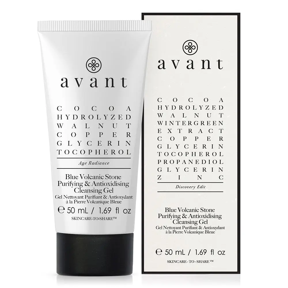 Avant Skincare Blue Volcanic Stone Purifying & Antioxidising Cleansing Gel